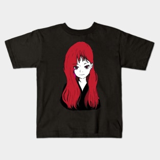 Portrait girl Kids T-Shirt